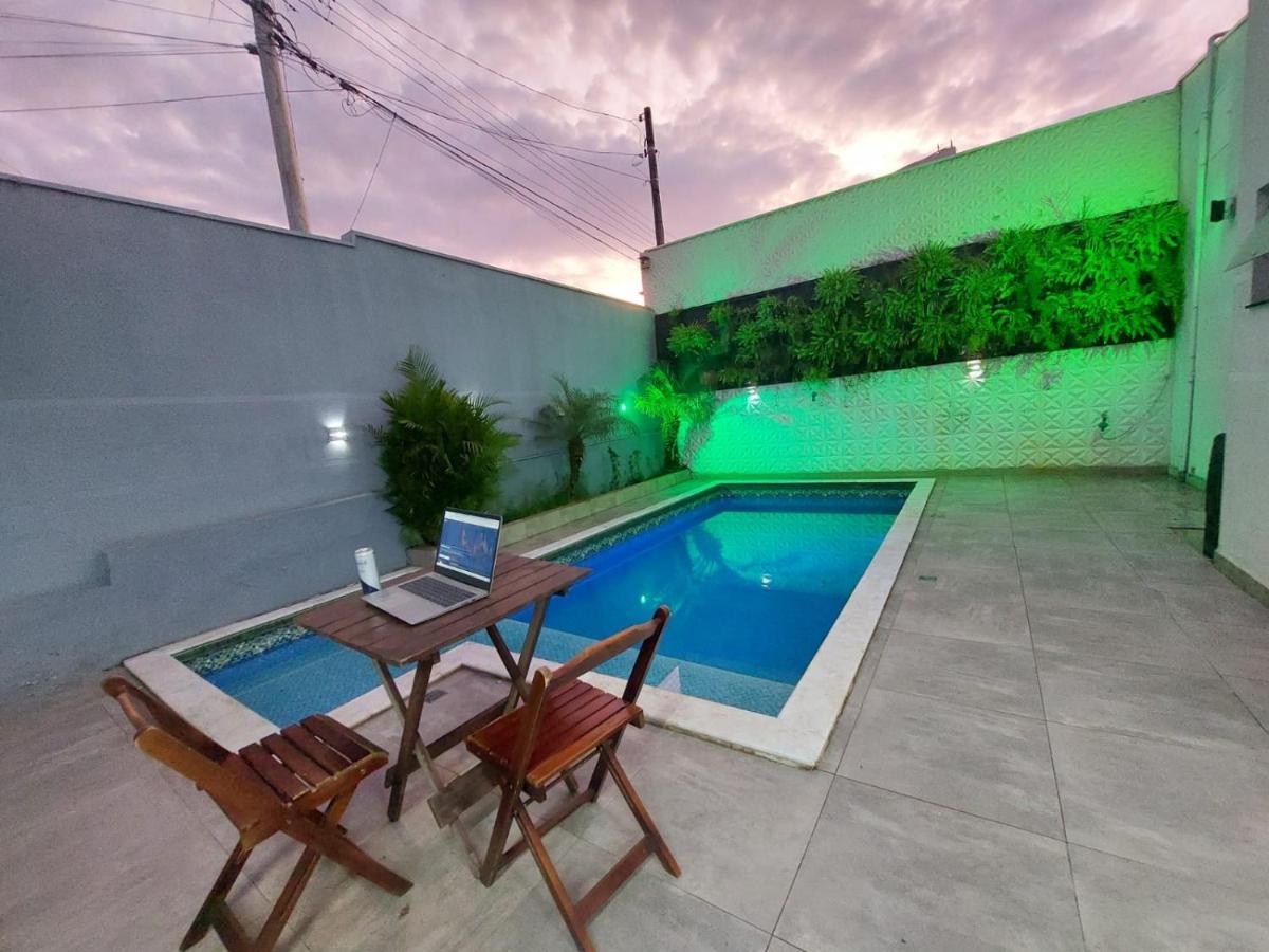 Bela Casa Piscina Aquecimento Solar Em Americana-Sp Villa Exteriör bild